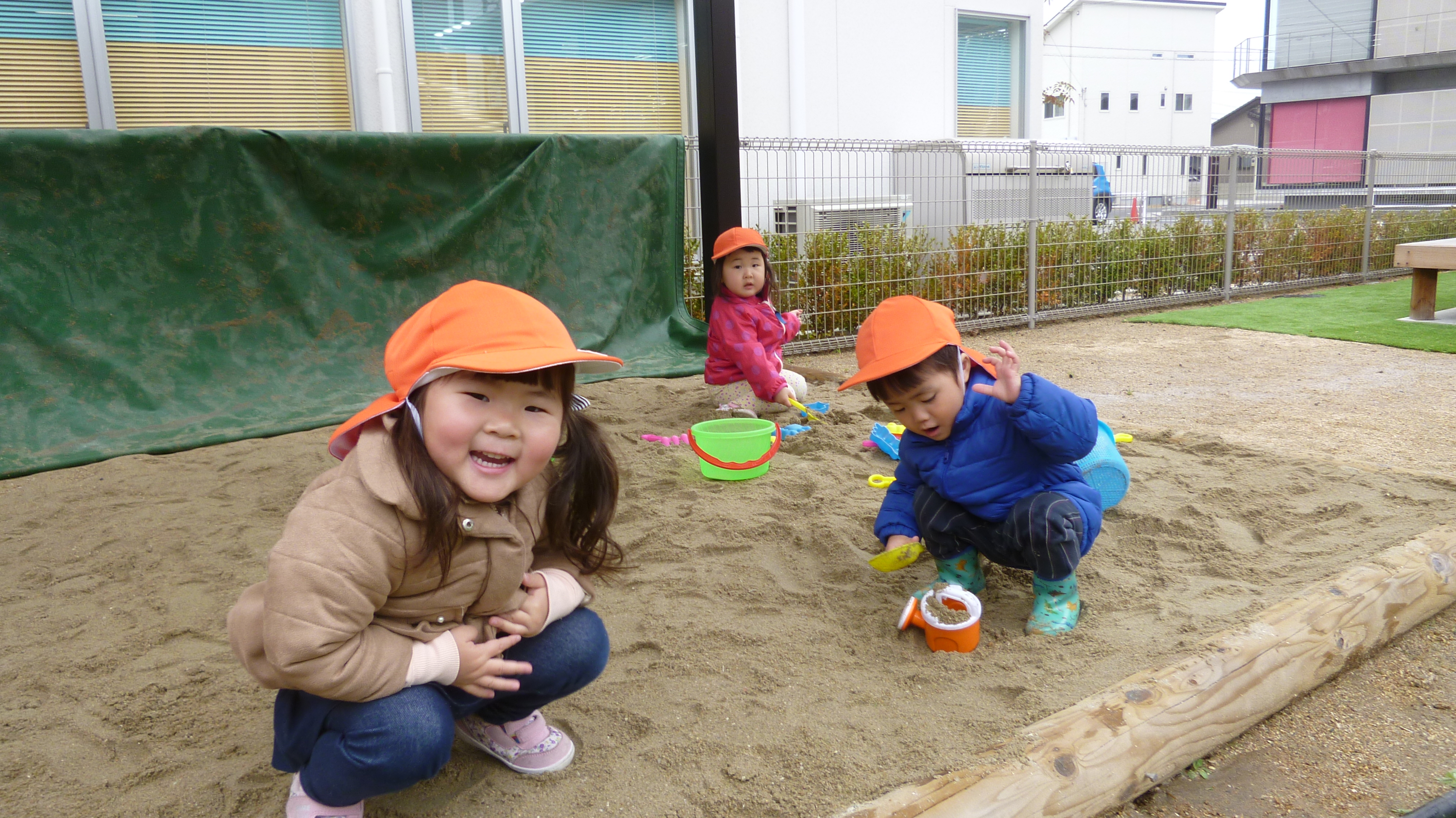 うれしいうれしい外遊び♪