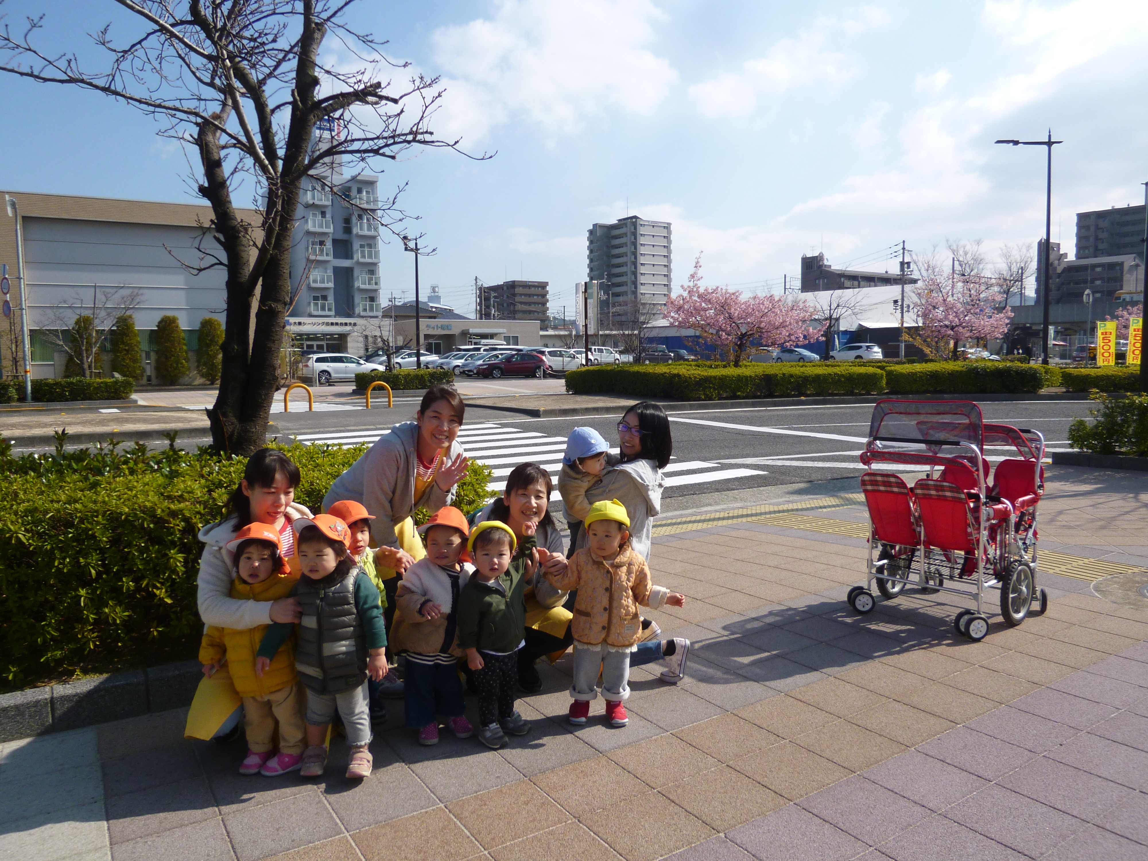 今日はお散歩日和(^^♪