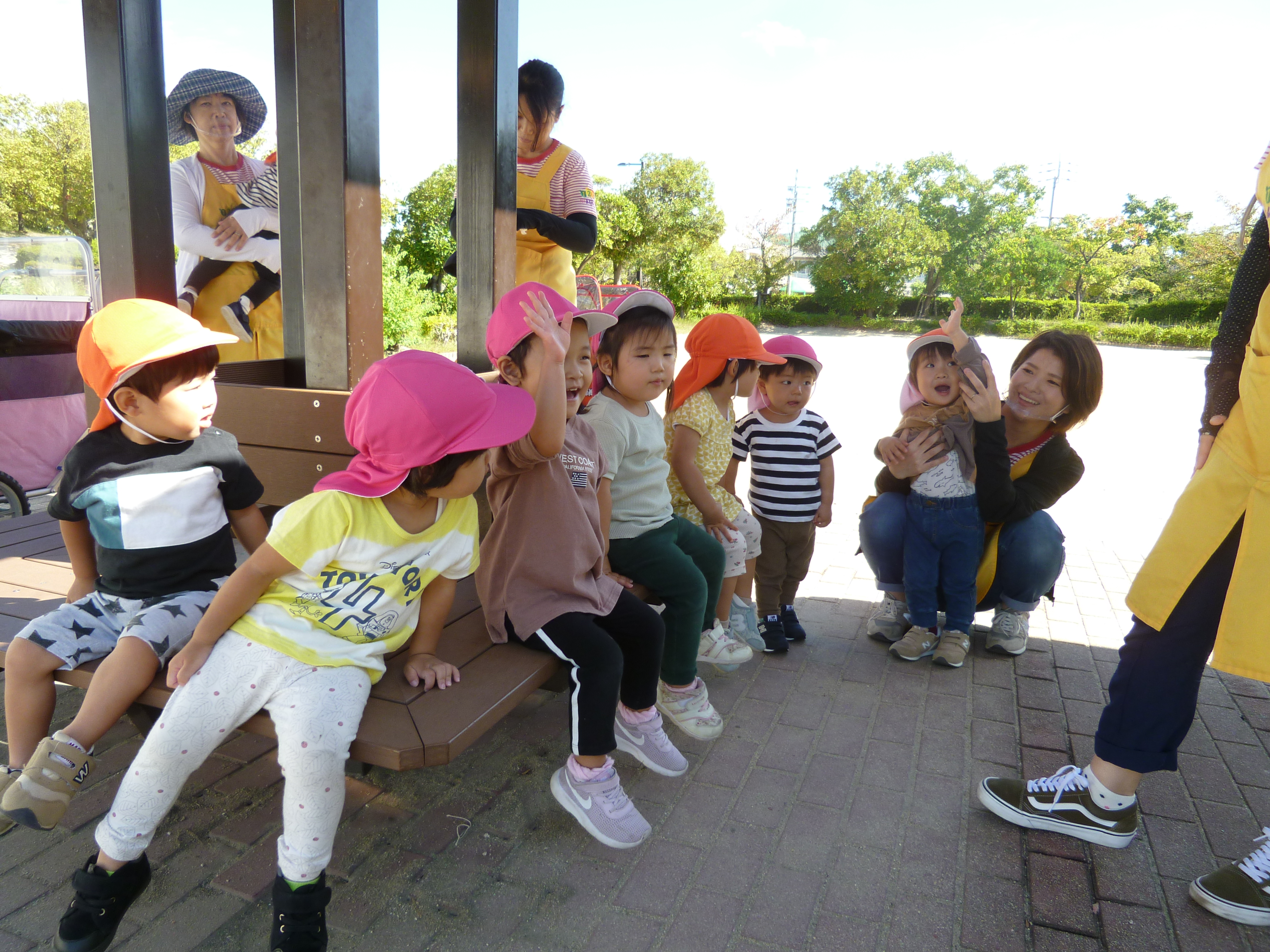 はじめての中央公園!(^^)!