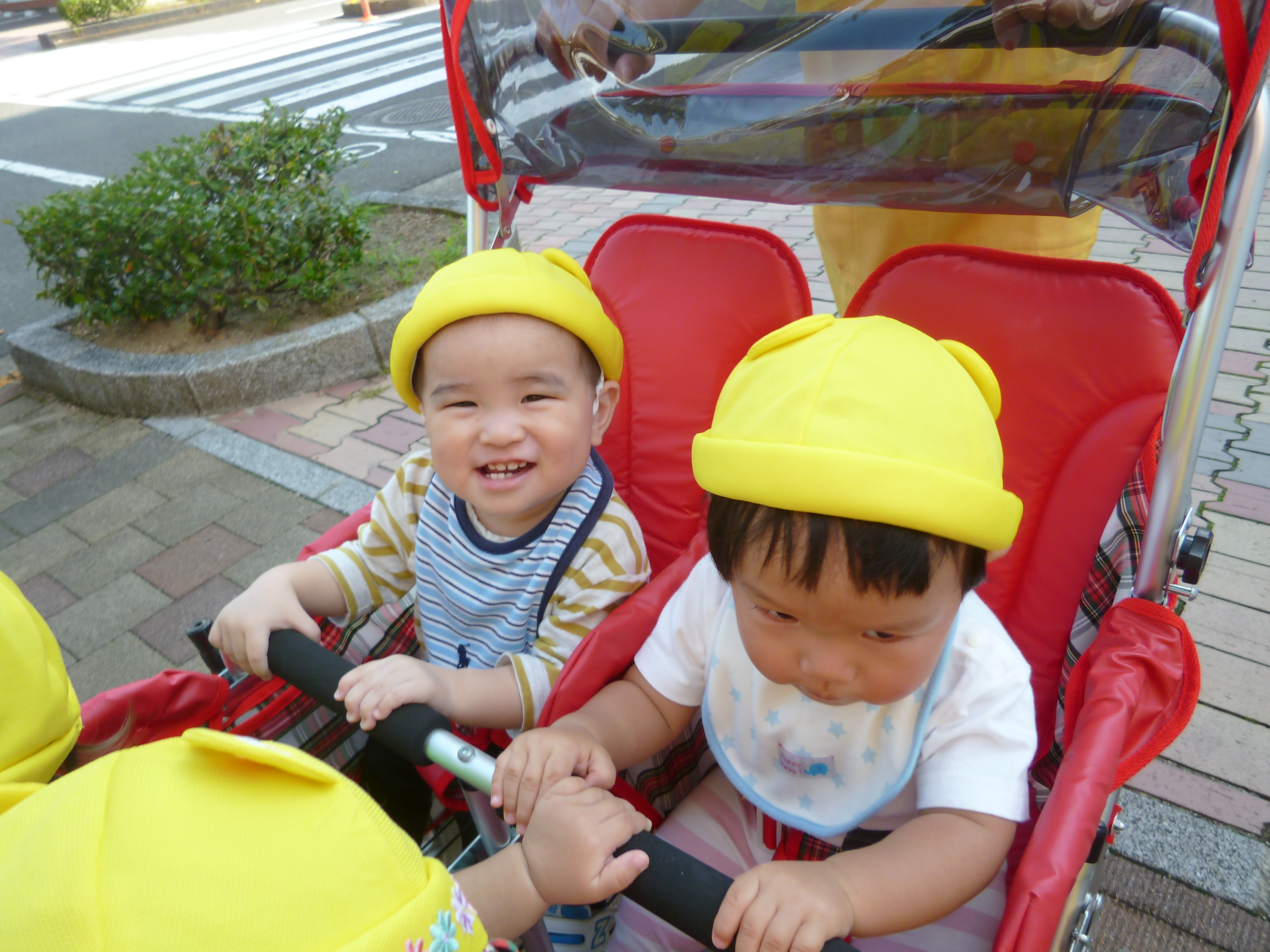 今日はお散歩日和(^^♪