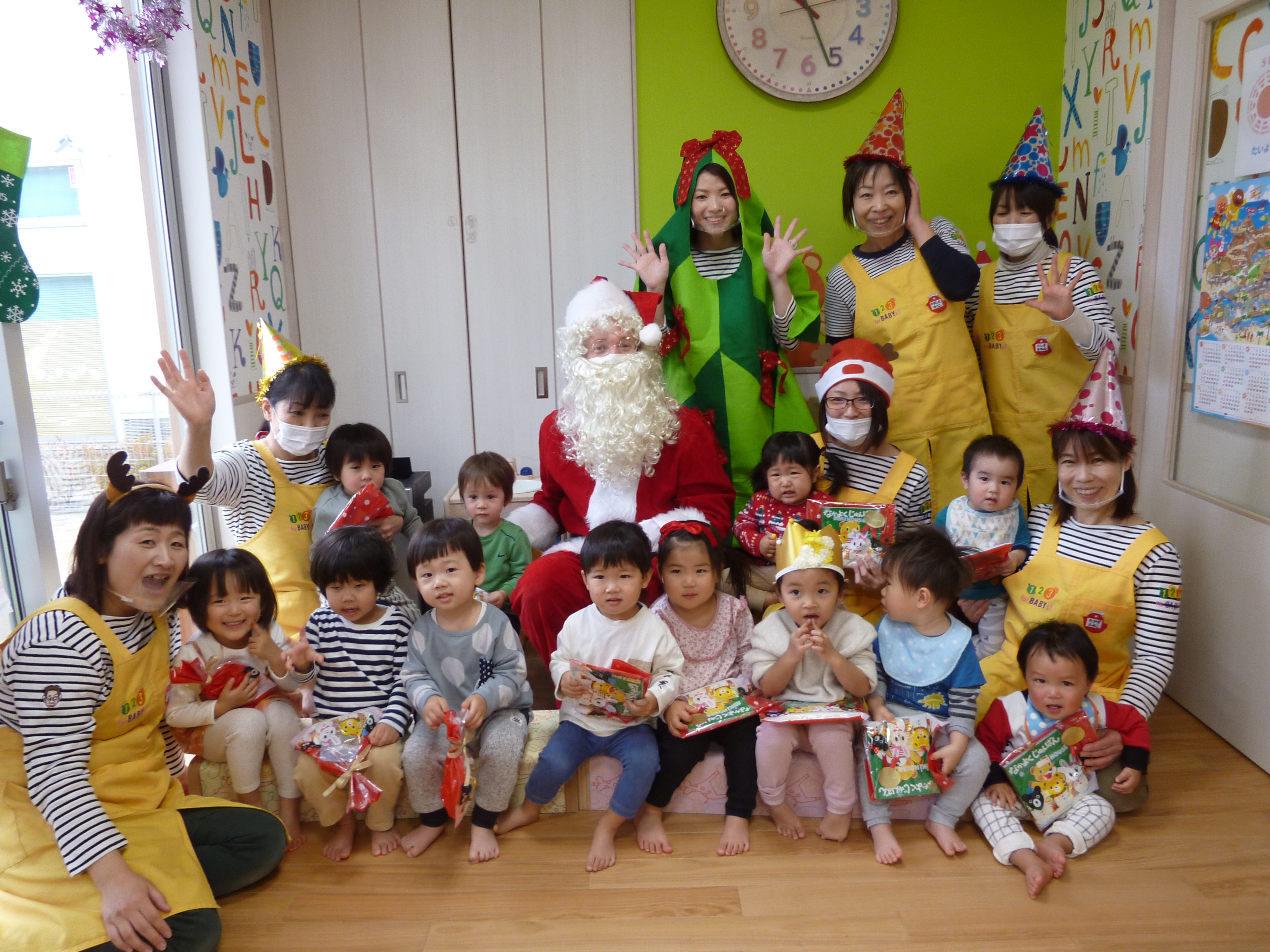 今日はクリスマス会🎄(^^♪