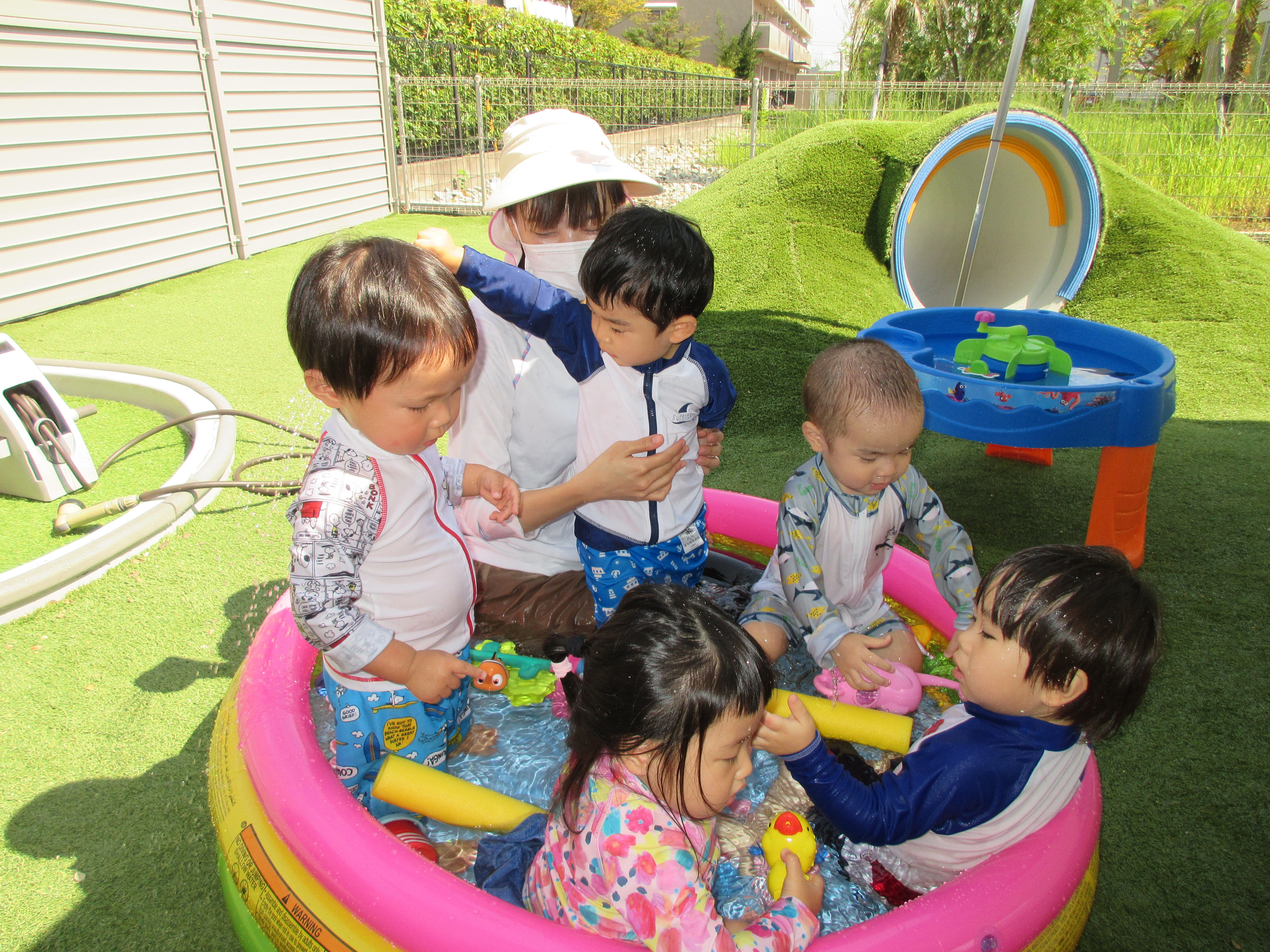 久しぶりの水遊び(^^♪