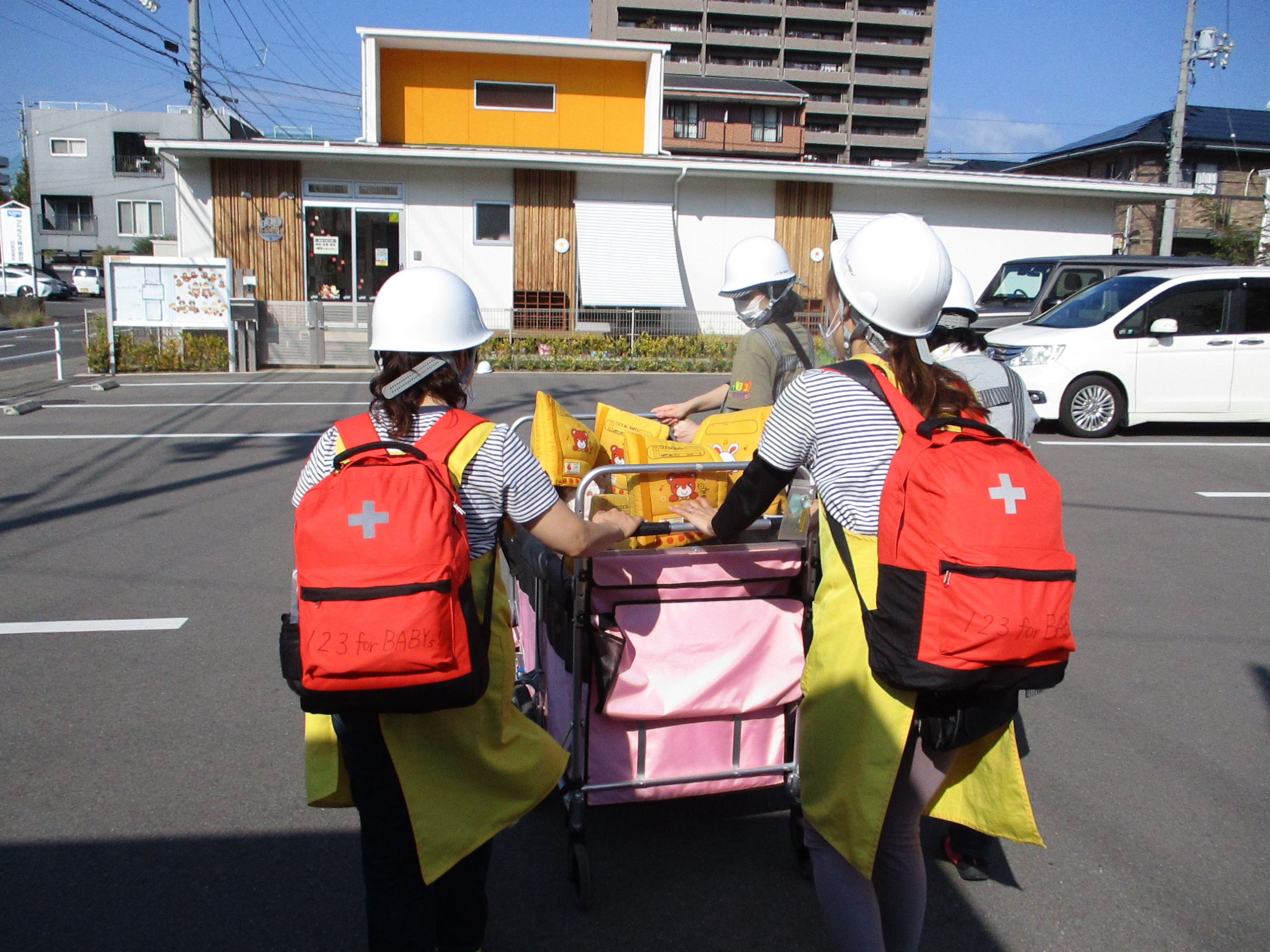 今日はシェイクアウト避難訓練の日(^^♪