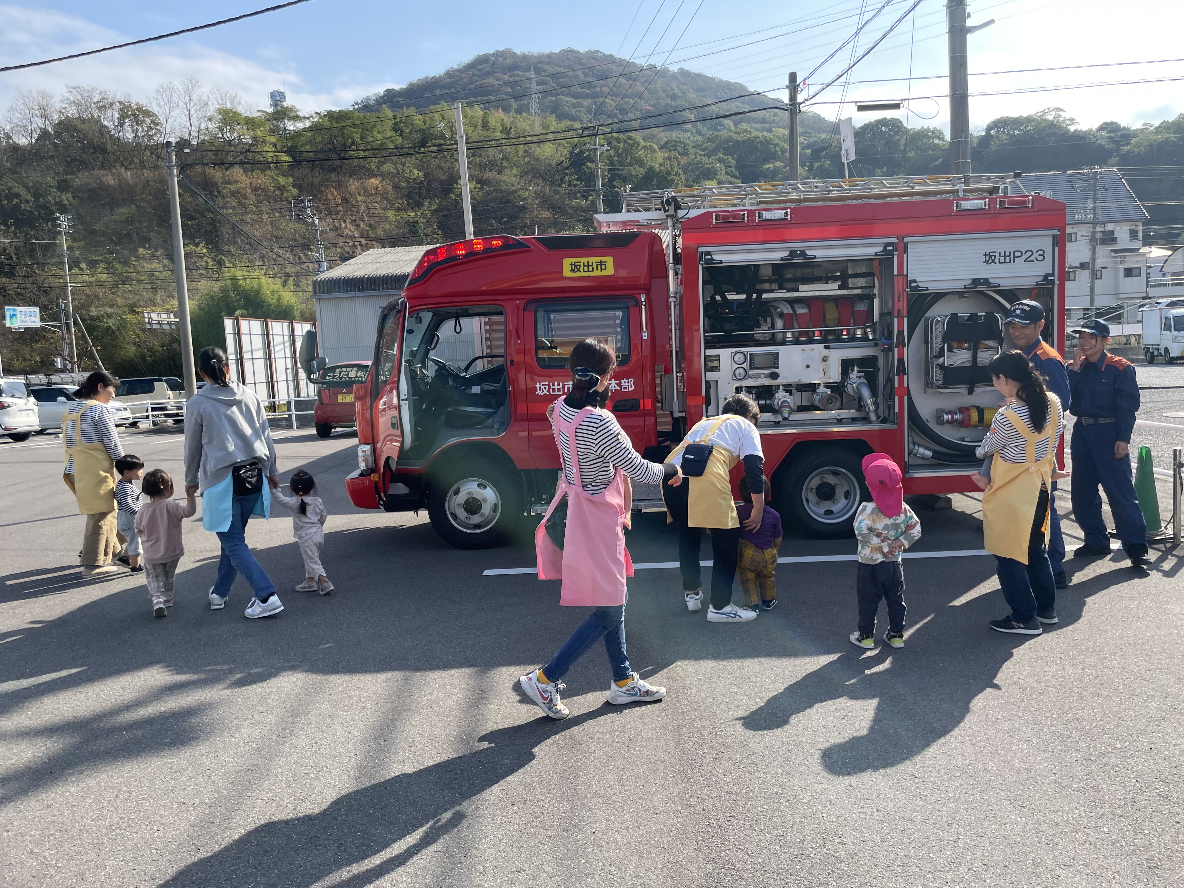 今日は総合避難訓練(^^♪