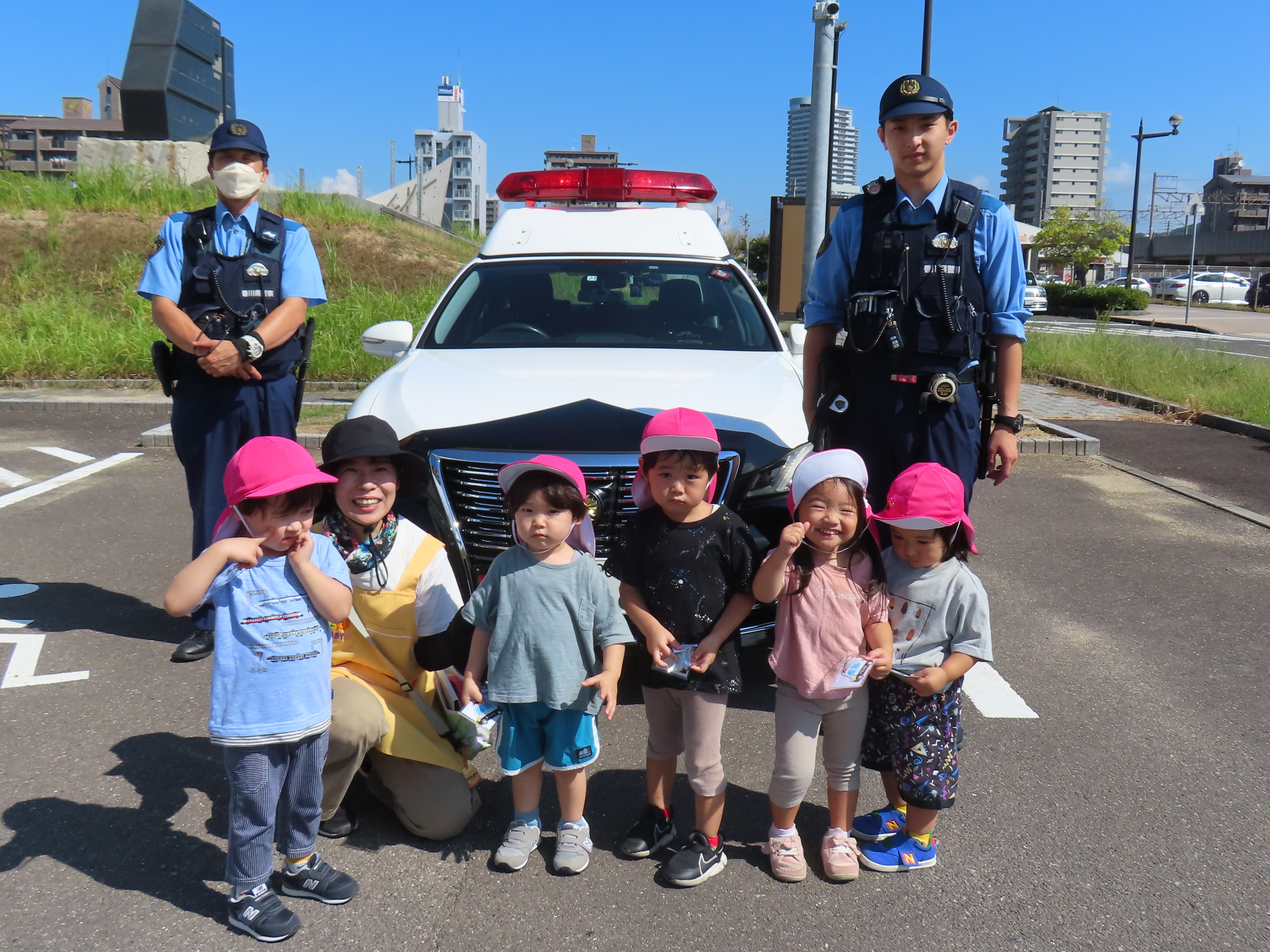 パトカー見たよ🚨