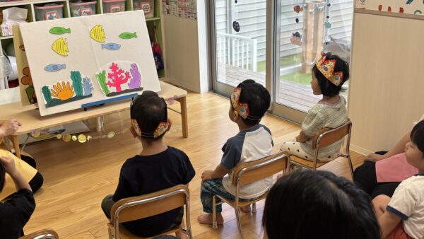 ８月の誕生日会🎉と製作遊び♪